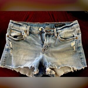 BLANK  NYC “The Astor” denim cut-off shorts SIZE 26